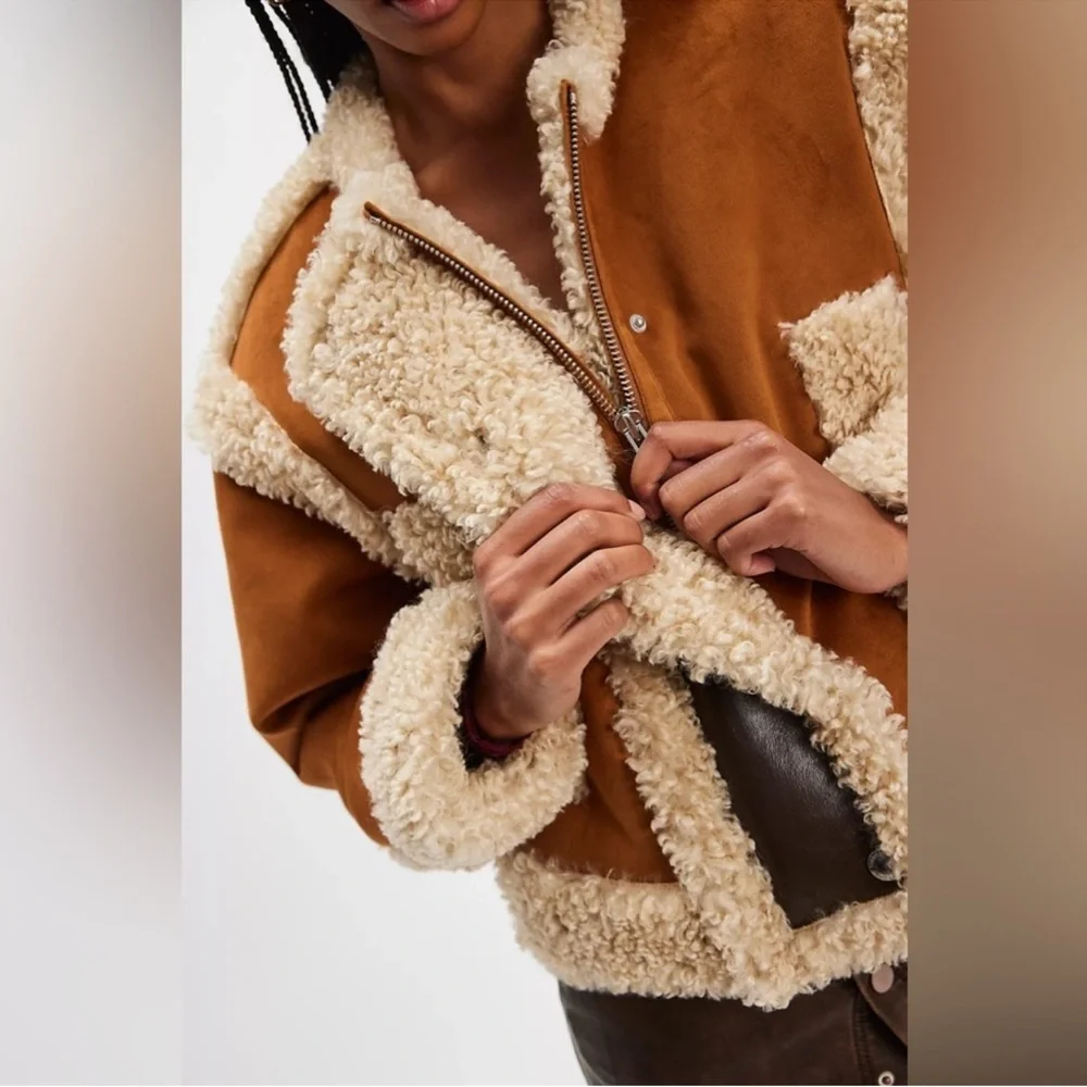 Stand Studio Coco Shearling Jacket